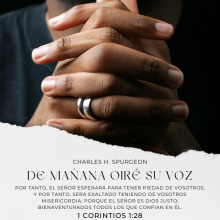 Por tanto, Jehová esperará para tener piedad de vosotros, y por tanto, será exaltado teniendo de vosotros misericordia; porque Jehová es Dios justo; bienaventurados todos los que confían en él.