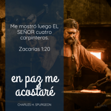 Me mostró luego Jehová cuatro carpinteros.